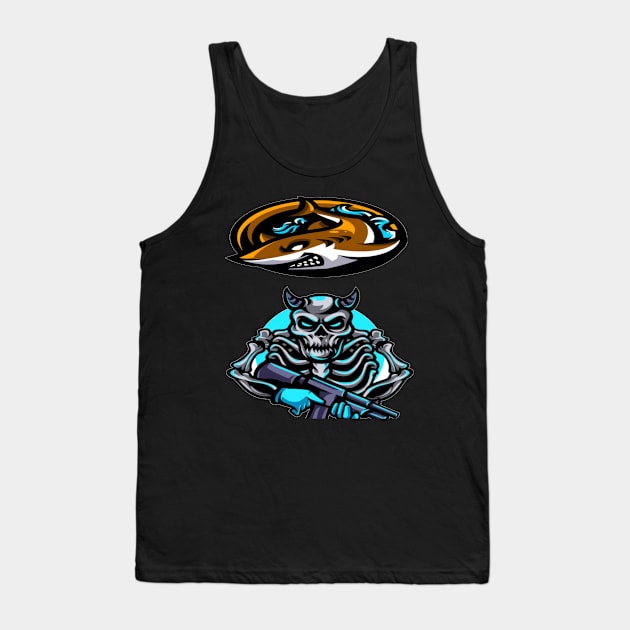 Monster hunter Tank Top by joshsmith